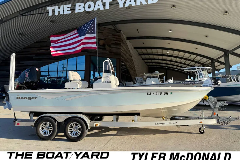 The Image of 2021 Ranger 2260 Bay Ranger boat on trailer at The Boat Yard dealership. - 0