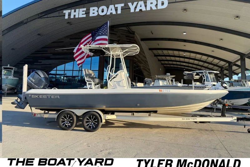 The Image of 2019 Skeeter SX240 boat on trailer at The Boat Yard dealership. - 1