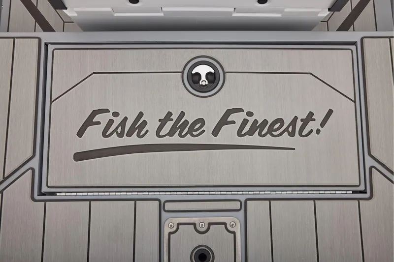 Slide: The Image of 2026 Tracker Bass Tracker Classic CC with "Fish the Finest!" inscription. - 46