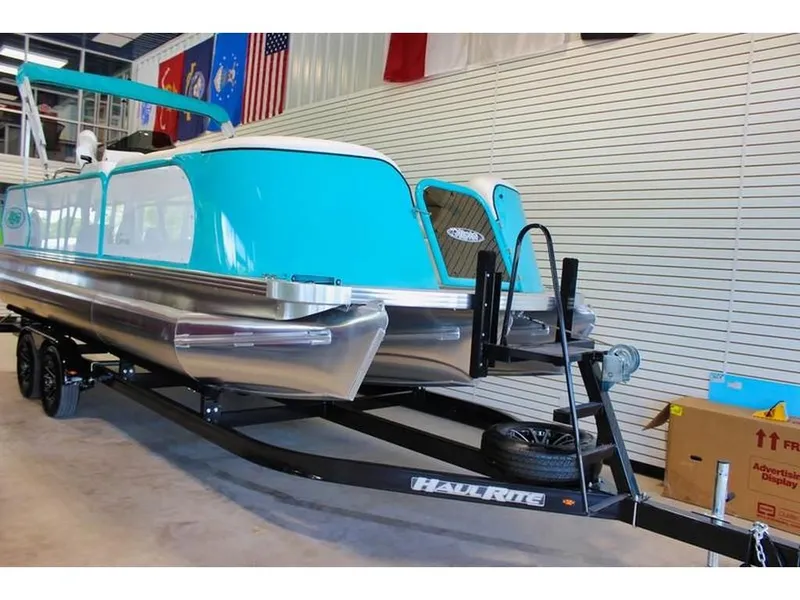 The Image of Aloha Club Series 23' Full Tritoon w/150HP Suzuki. Trailer extra. 2023 - 1