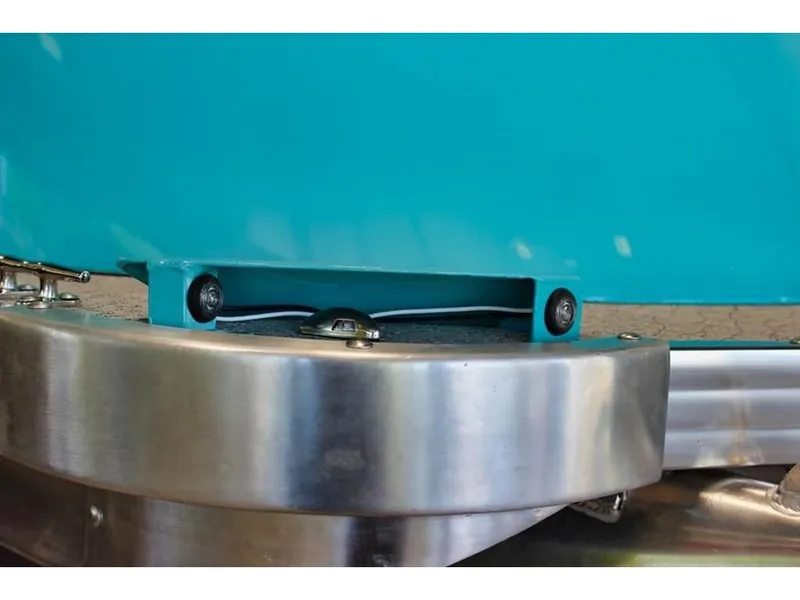 Slide: The Image of Aloha Club Series Tritoon w/150HP Suzuki. Trailer extra. 2023 - 13