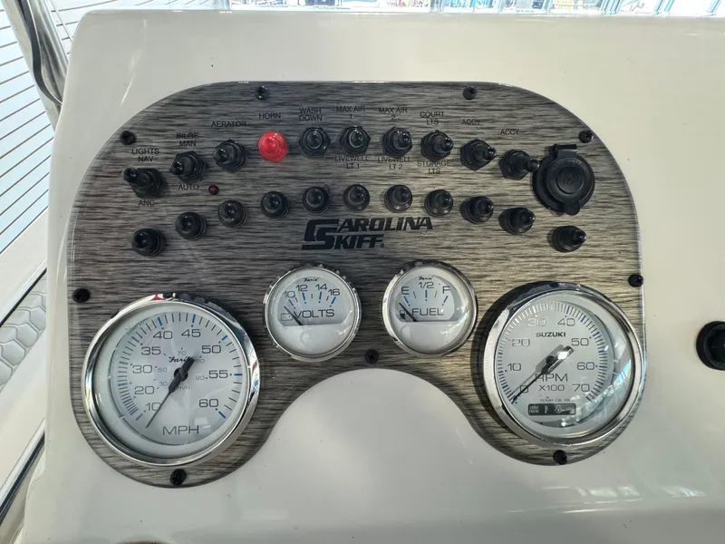 Slide: The Image of Carolina 21 LS With 150HP Suzuki and custom aluminum trailer 2025 - 9