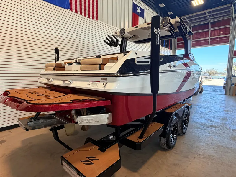 Slide: The Image of Varatti Z2373 WAKE SURF BOAT W/CUSTOM TRAILER 2025 - 4