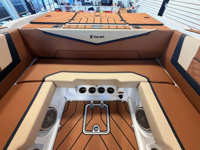Slide: The Image of Varatti Z2373 WAKE SURF BOAT W/CUSTOM TRAILER 2025 - 8