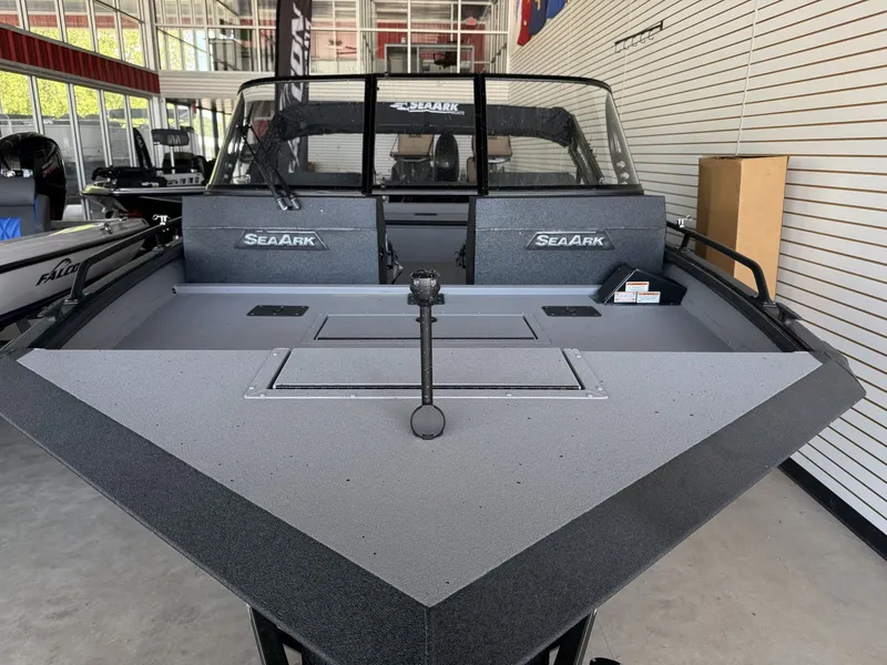 Slide: The Image of SeaArk 21' Protege with 200HP Suzuki and Custom tandem axle trailer 2026 - 3