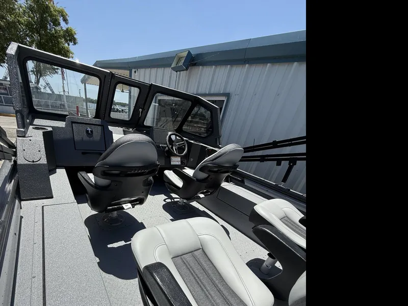 Slide: The Image of SeaArk PROCAT 240 with 250HP Suzuki and custom tandem axle trailer 2026 - 4