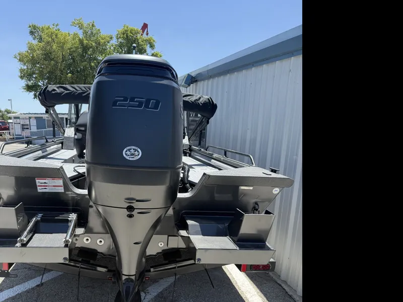 Slide: The Image of SeaArk SeaArk PROCAT 240 with 250HP Suzuki and custom trandem axle trailer 2026 - 7