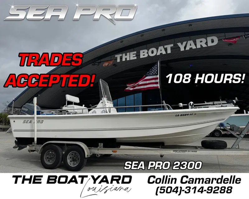 The Image of Sea Pro SV2300CC Bay Boat 2004 - 1