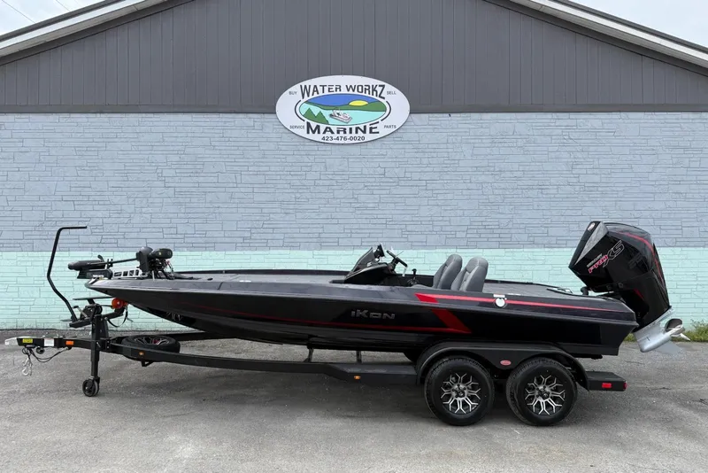 The Image of 2026 iKon vls20 boat on trailer at Water Workz Marine dealership. - 1