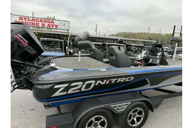 Slide: The Image of 2022 Nitro Z20 boat with Mercury Pro XS engine at Sylacauga Marine & ATV. - 4