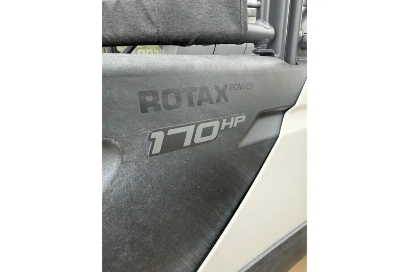 Slide: The Image of 2023 Sea-Doo Switch 19 with Rotax 170 HP engine detail. - 13