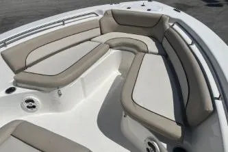 Slide: The Image of 2023 NauticStar 2302 Legacy boat with spacious seating area. - 10