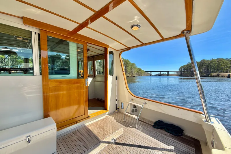 Slide: The Image of Hard Covered Aft Deck - 7