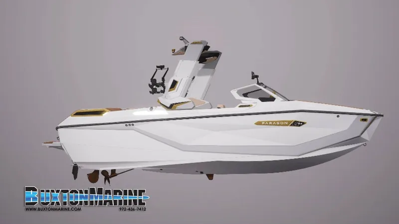 The Image of 2026 Nautique Super Air Nautique G23 Paragon boat, side view. - 1