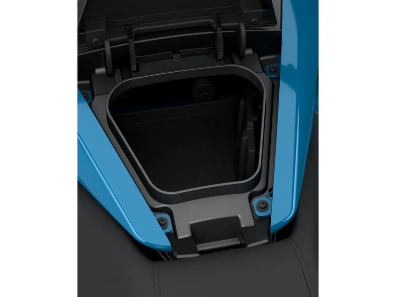 Slide: The Image of 2026 Yamaha FX Cruiser SVHO storage compartment detail view. - 13