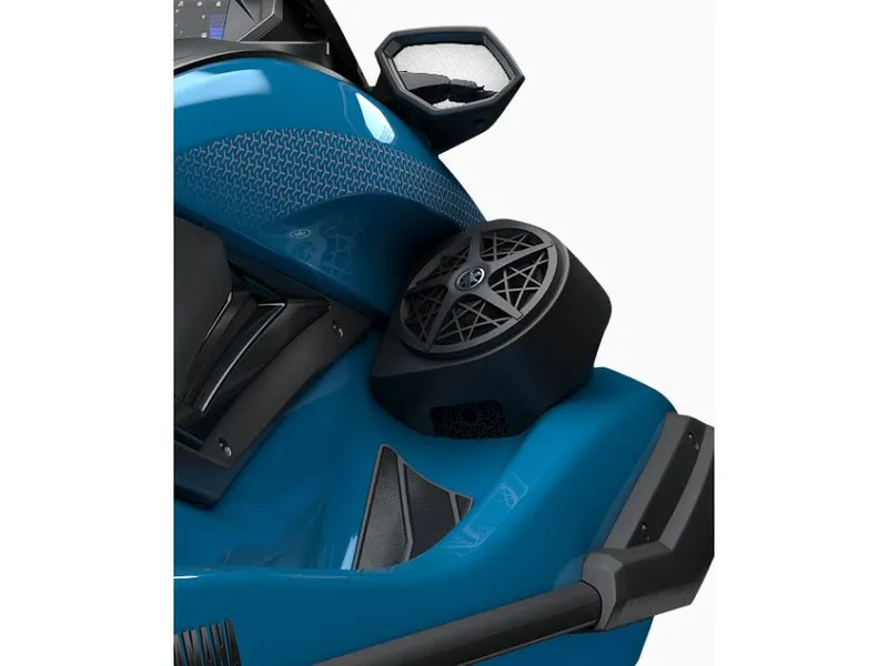 Slide: The Image of Close-up of the 2026 Yamaha FX Cruiser SVHO in blue. - 9