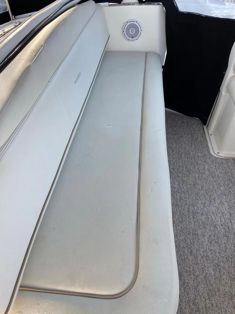 Slide: The Image of Three JL Audio speakers on a 2005 Silverton 330 Sport Bridge boat. - 15