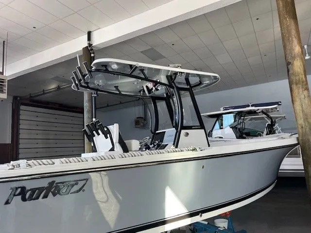 Slide: The Image of Parker Marine 2600 Center Console 2025 - 26
