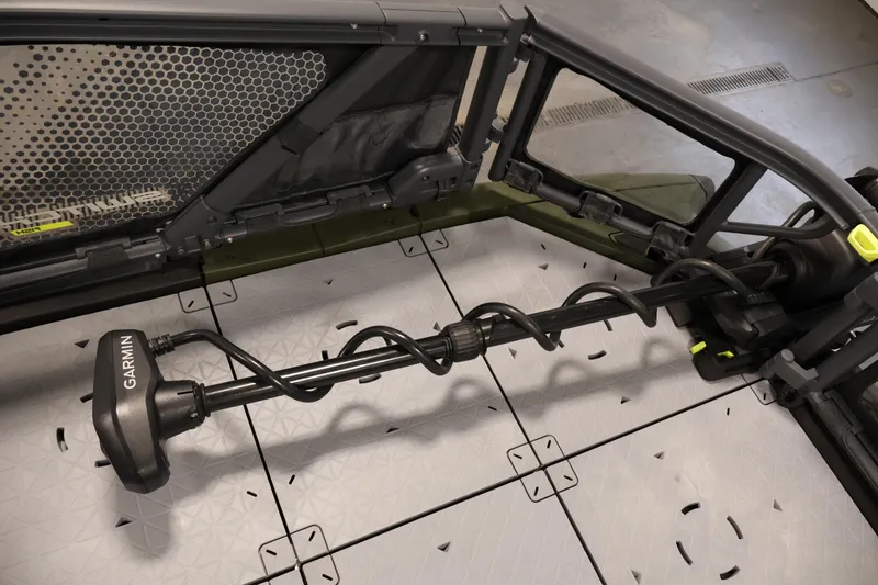 Slide: The Image of Garmin equipment on Sea-Doo Switch Fish 21, year 2025. - 13