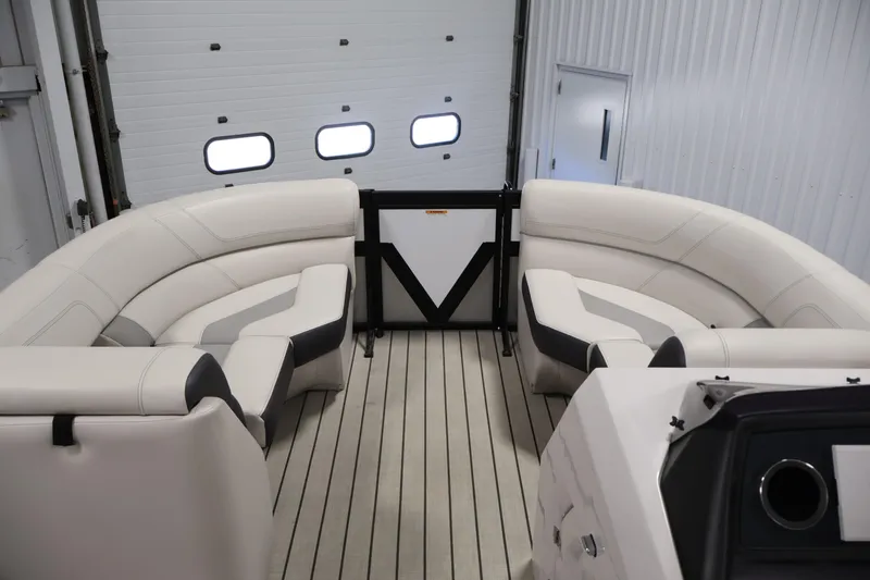 Slide: The Image of Luxurious interior of 2021 Viaggio Diamante U boat with plush seating and modern design. - 11