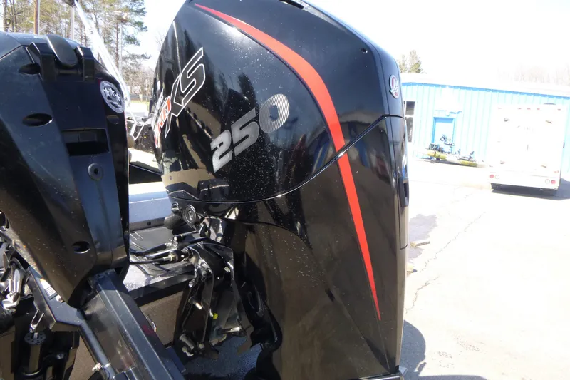 Slide: The Image of 2019 Ranger 620FS Fisherman boat with Mercury Pro XS 250 outboard motor. - 19