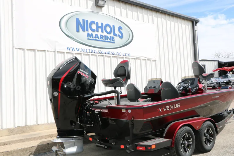 Slide: The Image of 2026 Vexus AVX 1985s boat with Mercury Pro XS engine at Nichols Marine. - 7