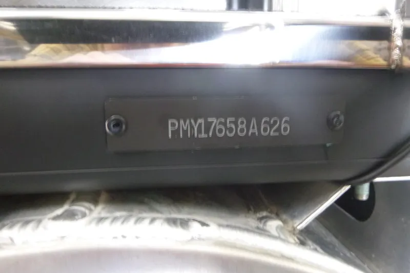 Slide: The Image of Hull identification number on 2026 Premier 230 Sunsation RF - CL boat. - 15