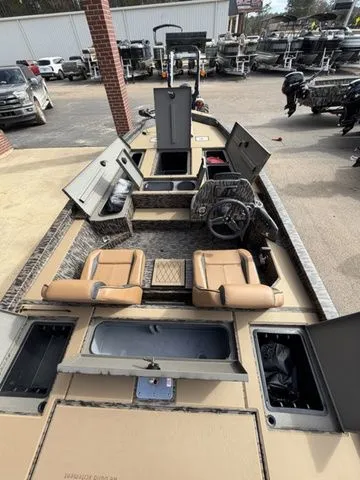 Slide: The Image of Interior view of the 2026 Xpress H20C Crappie fishing boat. - 33