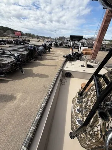 Slide: The Image of 2026 Xpress H20C Crappie boat parked outdoors. - 35