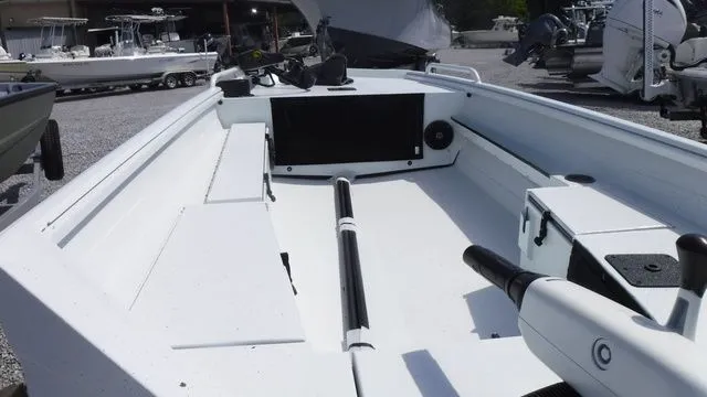 Slide: The Image of Interior view of Excel Boats Viper F4 1751, model year 2026. - 4