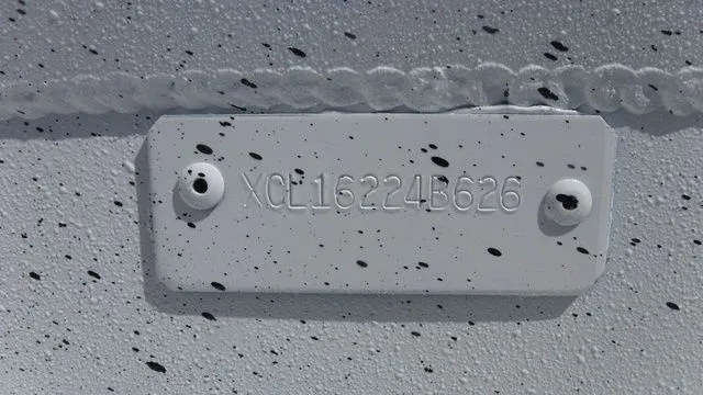 Slide: The Image of Serial number plate of Excel Boats Viper F4 1751, year 2026. - 9