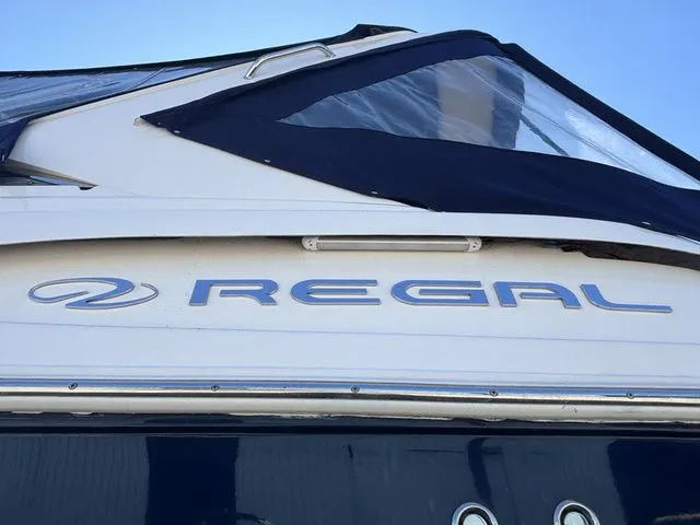 Slide: The Image of Regal Express Cruiser 30 boat, 2014 model, side view. - 6