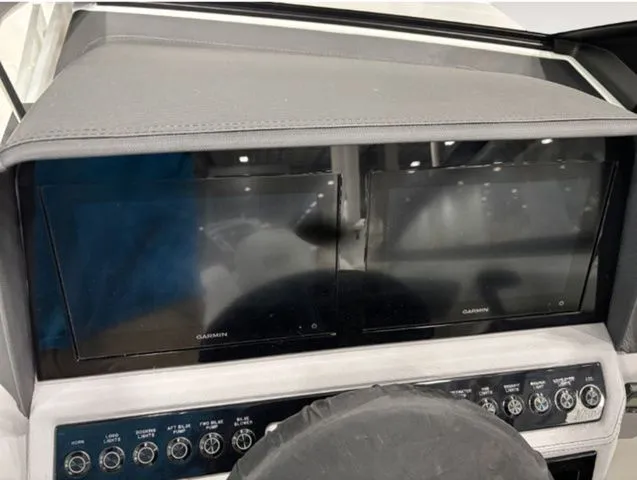 Slide: The Image of Dashboard of 2026 Cobalt R6 featuring Garmin screens. - 8