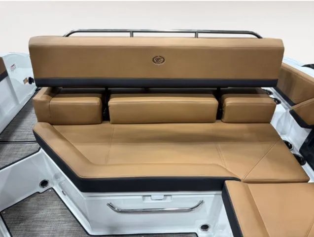 Slide: The Image of Luxurious seating in Cobalt R4 boat, model 2026. - 14