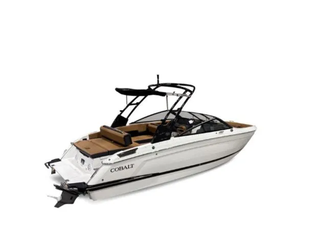 Slide: The Image of 2026 Cobalt R4 boat with sleek design and luxurious interior. - 6