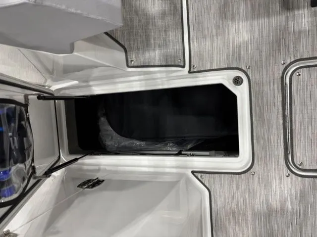 Slide: The Image of Storage compartment in Cobalt R6 boat, 2026 model. - 10