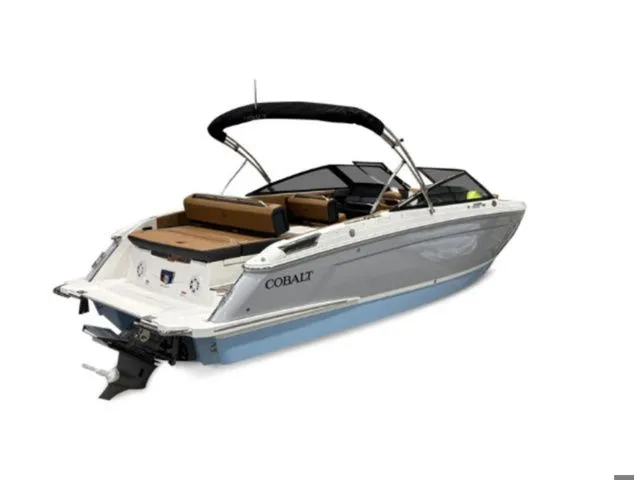 Slide: The Image of 2026 Cobalt R4 boat with sleek design and luxurious interior. - 4