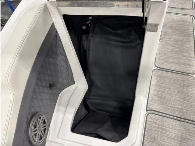 Slide: The Image of Storage compartment in 2026 Cobalt R6 boat. - 12
