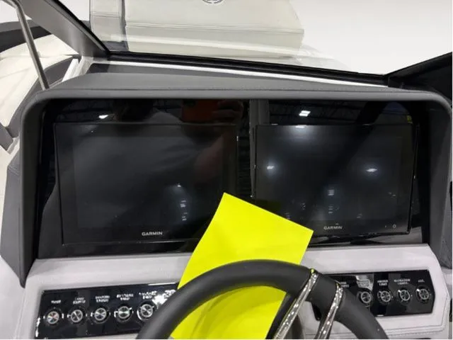 Slide: The Image of Dashboard of 2026 Cobalt R6 with Garmin screens. - 8