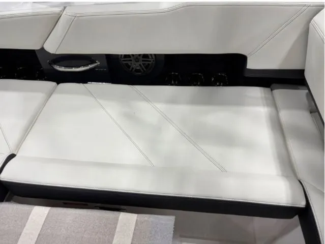 Slide: The Image of Interior of 2026 Cobalt R6 featuring white leather seating. - 9