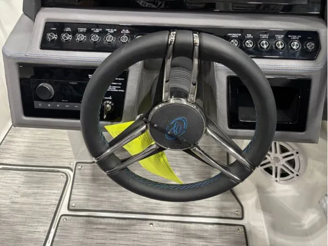 Slide: The Image of 2026 Cobalt R4 Surf steering wheel with modern controls. - 10