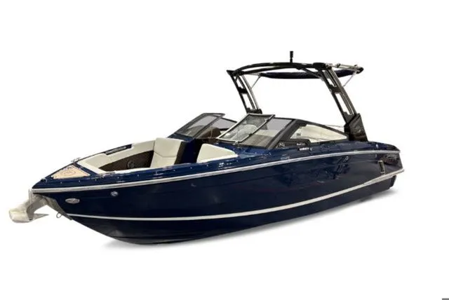 The Image of 2026 Cobalt R4 Surf boat, blue, modern design. - 1