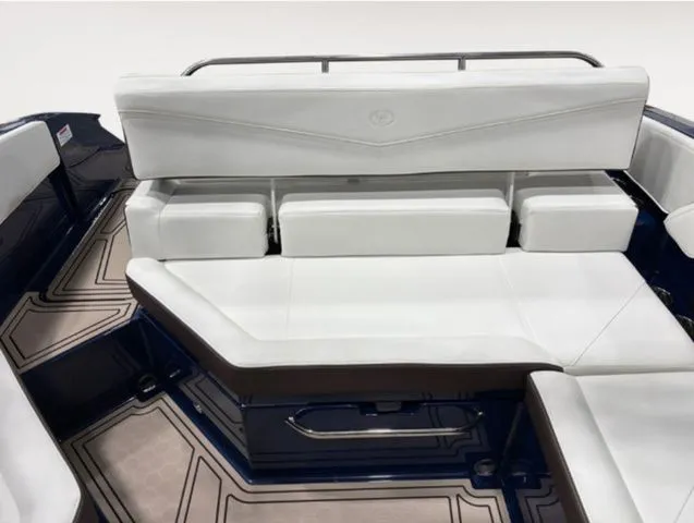 Slide: The Image of Interior of 2026 Cobalt R4 Surf with white upholstery. - 11