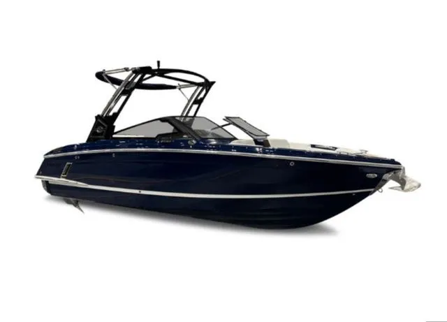 Slide: The Image of 2026 Cobalt R4 Surf boat with sleek design. - 6