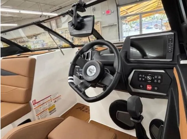 Slide: The Image of Interior of Axis Wake Research A225 boat, model year 2026. - 8