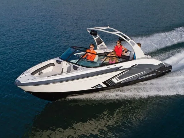 The Image of 2017 Chaparral Vortex 223 VRX boat on the water. - 1