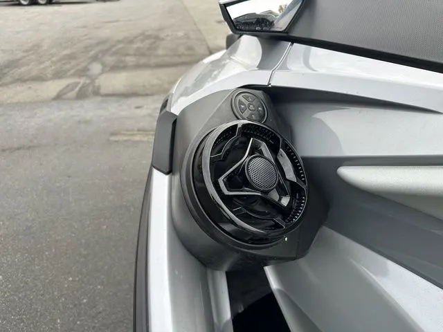 Slide: The Image of Close-up of a 2021 Sea-Doo GTX speaker. - 9