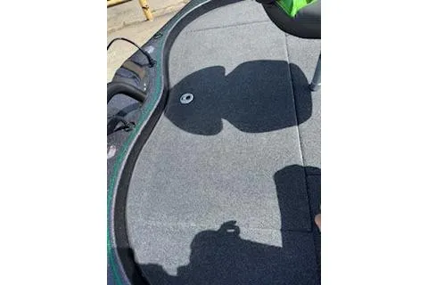 Slide: The Image of 2026 Blazer 595 Pro Elite boat deck with shadows and textured surface. - 25