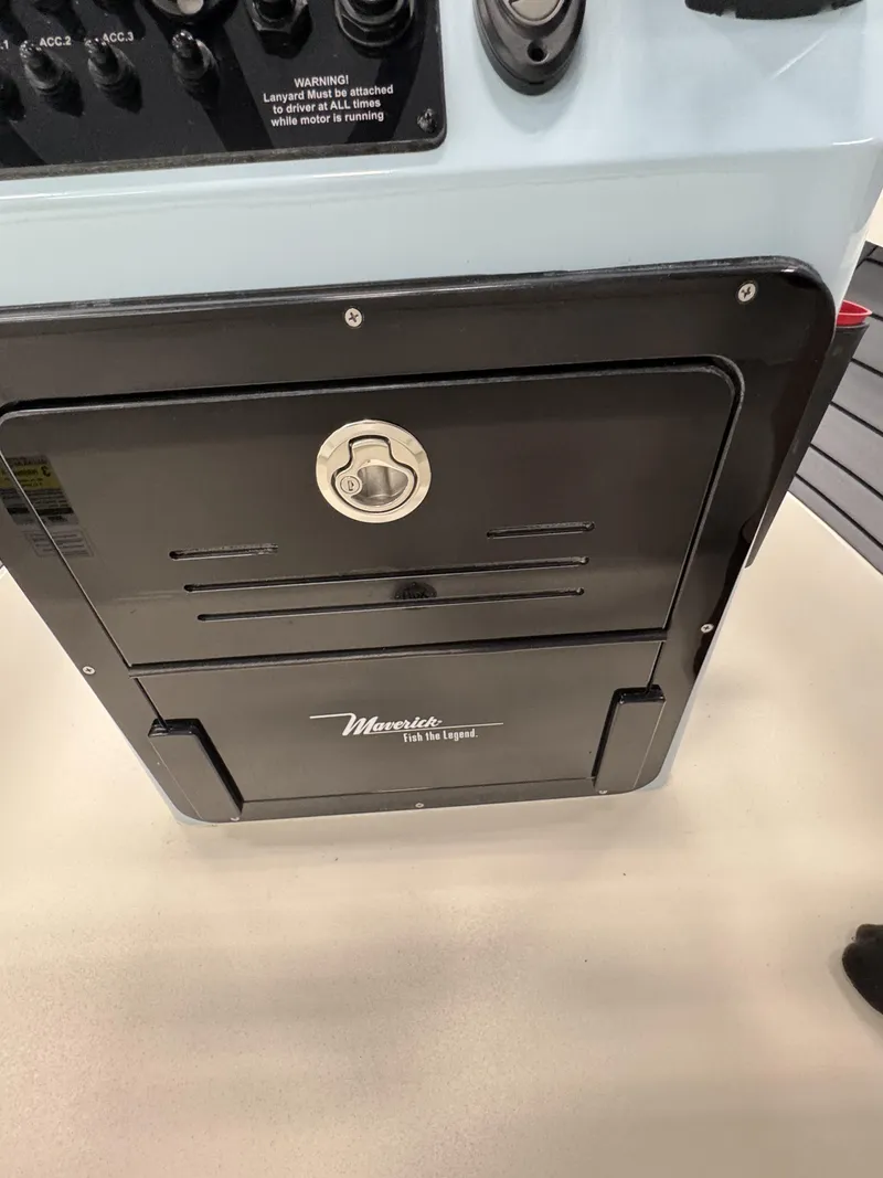 Slide: The Image of Maverick HPX-S 2026 control panel with safety warning. - 14