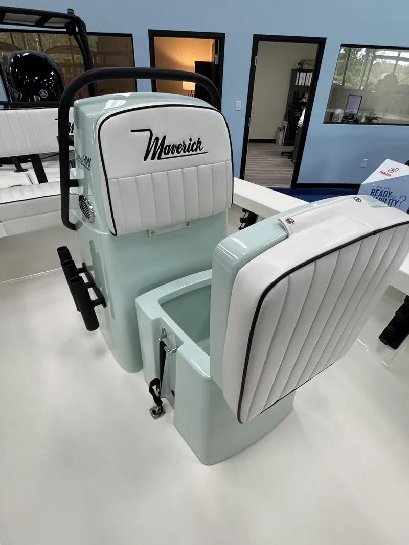 Slide: The Image of Maverick HPX-V 2026 boat seats with modern design. - 8